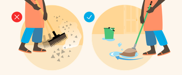Act- Safe cleaning practices for lead dust