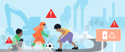 Lead Exposure in Daily Activities- Outdoor Play Near Industrial Sites