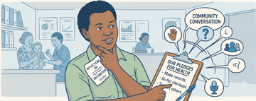 Reflection, Pledges, and Community Conversation